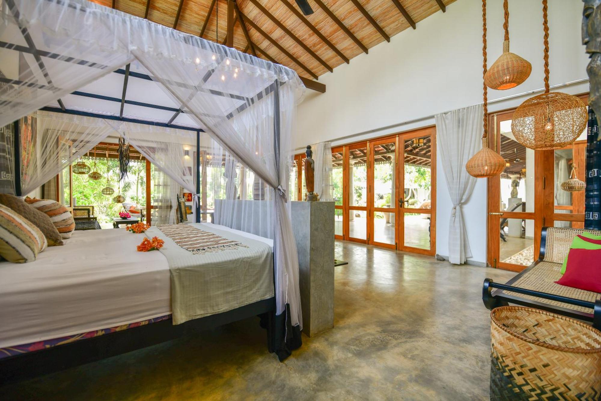 Tropical House - Jungleside Villa هيكادوفا الغرفة الصورة